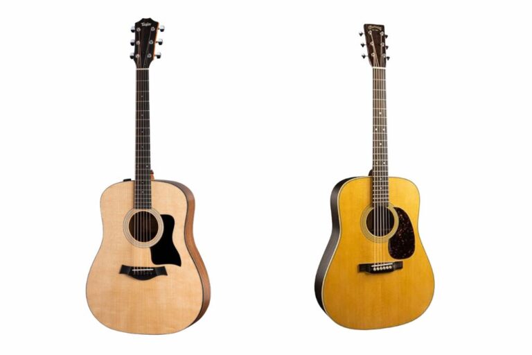 Taylor vs. Martin: Which Acoustic Guitar Is Better?